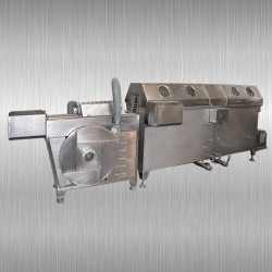 Laveuse de boite avec sécheure de boite