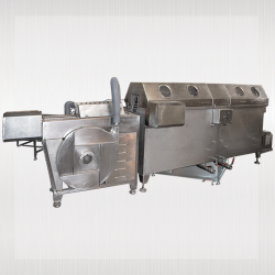 Laveuse de boite avec sécheure de boite